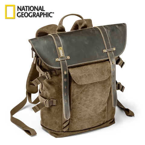 Оптовая продажа, National Geographic коллекция NG A5290 A5280, рюкзак для ноутбука, сумка для цифровой зеркальной камеры, холщовая фотосумка ► Фото 1/6