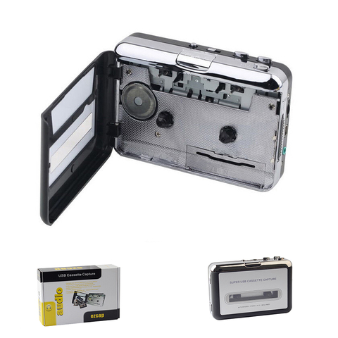 Горячие продажи USB кассета Клейкие ленты конвертер кассеты к MP3 аудио плеера Клейкие ленты к ПК Портативный Cassette-to-MP3 конвертер ► Фото 1/6