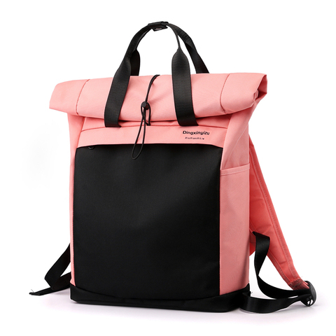 Модный рюкзак большой емкости, нейлоновый женский рюкзак, школьный рюкзак для подростков, дорожная сумка, Модный женский школьный рюкзак ► Фото 1/6