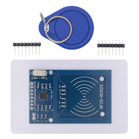 Модуль RFID TENSTAR ROBOT RC522, комплекты 13,56 МГц 6 см с метками, SPI, запись и чтение для arduino ► Фото 1/6