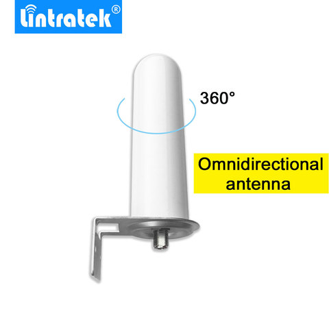 Lintratek мобильный телефон усилитель сигнала антенны 360 ° Всенаправленный 2g, 3g, 4g, полоса 20 800 850 900 GSM широкий диапазон Сотовая связь усилитель ► Фото 1/6