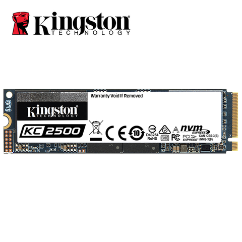 Kingston SSD M2 250GBGB KC2500 PCle M.2 2280 500GB 1 ТБ Внутренний твердотельный диск NVMe PCIe HDD для компьютера SSD последний ► Фото 1/6