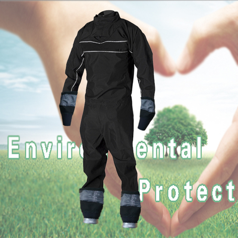 3.0ply Men's Environmental Protection Drysuit Made From Recycled Collection Plastic Products for Surfing Rafting Paddle Boarding ► Фото 1/5