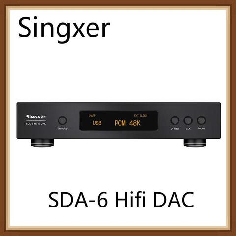 Singxer SDA-6 DAC DSD512 AK4499 XMOS XU208 I2S USB NOS PLL Native Direct Solution Hifi музыкальный цифровой аналоговый интерфейс декодер ► Фото 1/3