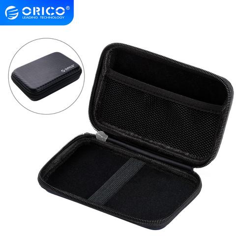 Сумка ORICO для жесткого диска 2,5 дюйма, портативная Защитная сумка для внешнего жесткого диска, чехол для SSD/наушников/U-диска ► Фото 1/6