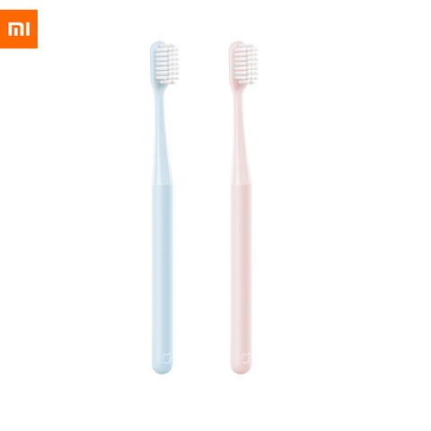 Новейшая оригинальная зубная щетка Xiaomi mijia, улучшенная зубная щетка, импортная ультратонкая мягкая щетка для ухода за волосами для зубов, 2 ц... ► Фото 1/6