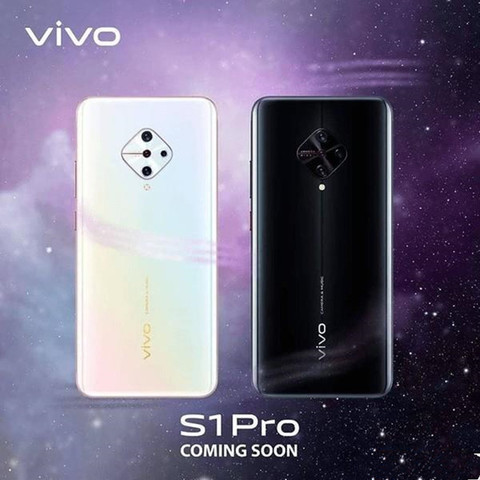 Смартфон Vivo S1 Pro, мобильный телефон, экран 6,39 дюйма, 6 ГБ ОЗУ, 256 Гб ПЗУ, Восьмиядерный процессор Snapdragon 675, Android 9 .0, 3700 мАч ► Фото 1/1