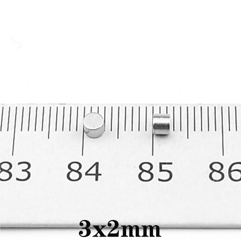 50 ~ 5000 шт. 3x2 поиск небольшого диаметра магнит 3 мм x 2 мм небольшие круглые магниты 3x2 мм неодимовые магниты 3*2 сильный магнит ► Фото 1/6