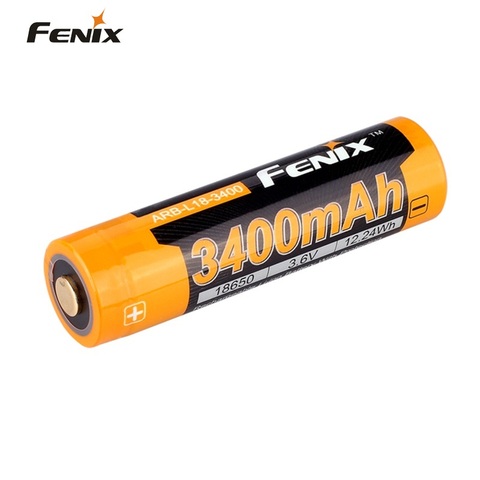 Аккумуляторная литий-ионная батарея Fenix ARB-L18-3400 3,6 V 3400mAh 18650 ► Фото 1/4