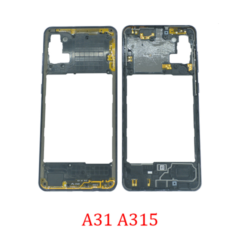 Новая средняя рамка для Samsung Galaxy A31 A315F A315G A315N A315 оригинальный корпус для телефона центральный корпус корпуса с кнопками ► Фото 1/1