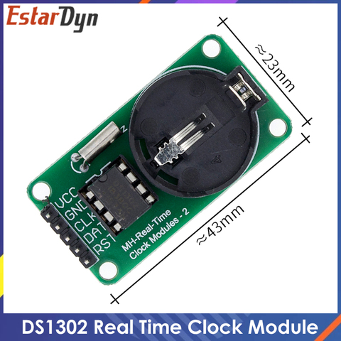 C41 1 шт умная электроника DS1302 часы в реальном времени модуль ► Фото 1/6