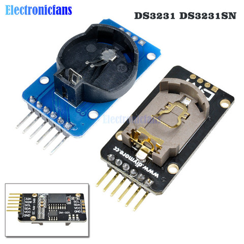 Модуль памяти diymore DS3231 DS3231SN AT24C32 IIC Precision RTC в режиме реального времени для Arduino, новый оригинальный ► Фото 1/6