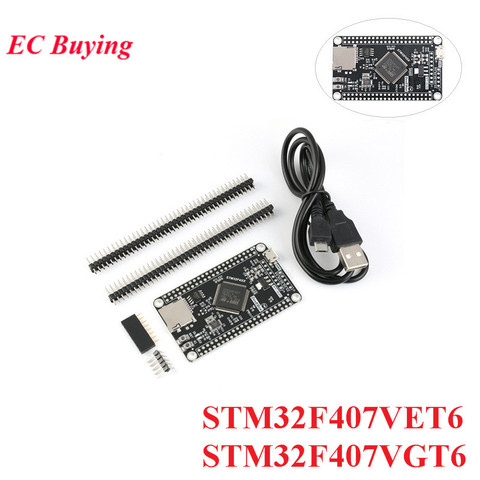 Системная плата STM32 STM32F407VET6 STM32F407VGT6 STM32, макетная плата F407 с одним чипом, обучающая плата STM32F103C8T6 для Arduino ► Фото 1/6