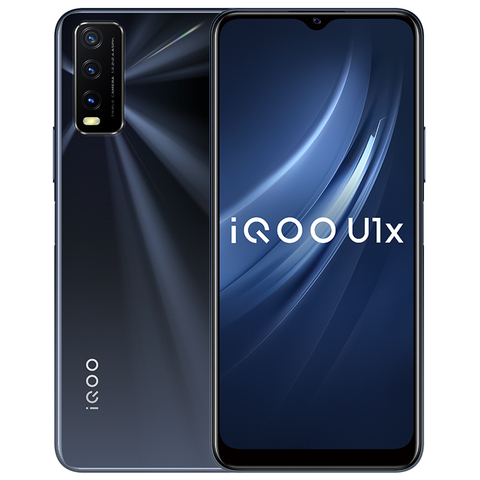 Оригинальный Vivo IQOO U1X 4 аппарат не привязан к оператору сотовой связи мобильный телефон Snapdragon 662 Android 10,0 6,51 