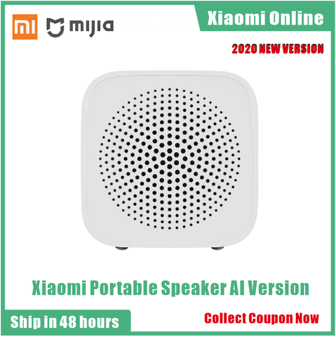 2022 Оригинал Xiaomi Mijia Bluetooth динамик AI контроль беспроводной портативный мини Bluetooth динамик стерео бас с микрофоном HD качество ► Фото 1/6