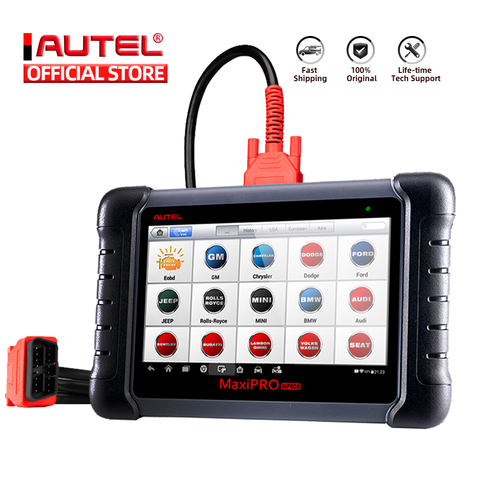 Autel MaxiPRO MP808 диагностика автомобиля diagnostic auto   инструмент OBD2 тестер диагностика авто OBDII PK autel AP200 MK808 MK808TS диагностика автомобиля ► Фото 1/6