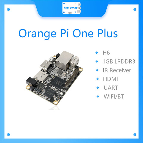 Мини-ПК Orange Pi One Plus H6, 1 Гб, четырехъядерный, 64 бит, Поддержка Android 7,0 ► Фото 1/6