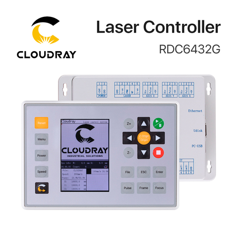 Система лазерного контроллера Clouday Ruida RDC6432 CO2 для лазерной гравировки, режущий станок, замена AWC708S Ruida 6442S Ruida Leetro ► Фото 1/6