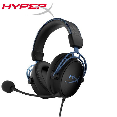 Игровая гарнитура Kingston HyperX проводные наушники для геймеров Cloud Alpha S 7,1 Игровые наушники с объемным звуком для мобильных устройств ► Фото 1/6