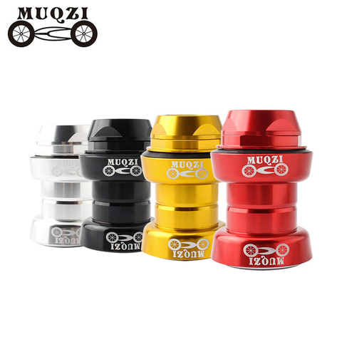 MUQZI Fixed Gear Racing Headset, 22,2 мм, 1 дюйм, ретро, гоночный, дорожный велосипед, трек, велосипед, гарнитуры, подшипник, алюминиевый сплав ► Фото 1/6