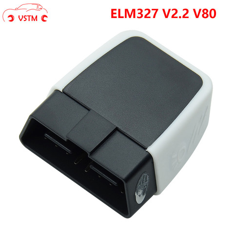 Автомобильный считыватель кодов ELM327 V2.2 / V1.5 Bluetooth 4,0 с PIC18F25K80 obd obd2 CAN BUS для IOS/Android/ПК Torque ELM 327 V2.1 ► Фото 1/6