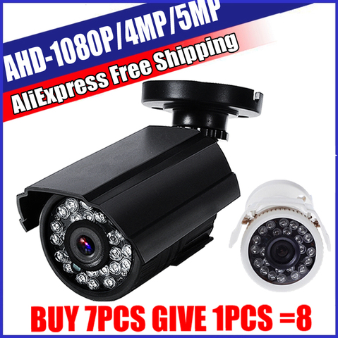 SONY-IMX326 720P 1080P 4MP 5MP CCTV AHD камера цифровая HD 2.0MP мини камера видеонаблюдения домашняя уличная водонепроницаемая IP66 ► Фото 1/6