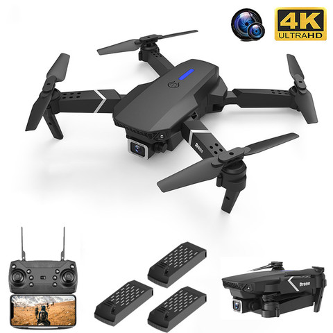 2022 Новый Дрон 4k Профессиональная HD широкоугольная камера 1080P WiFi fpv Дрон двойная камера высота поддерживаемая камера для дрона Камера вертолет игрушки ► Фото 1/6