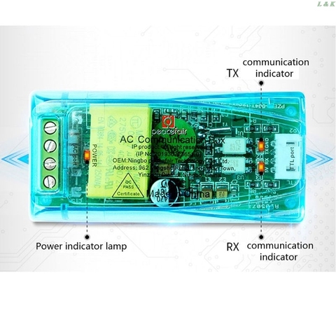 Модуль связи версии 3,0, TTL Modbus-RTU AC однофазный 100A PXPC ► Фото 1/6