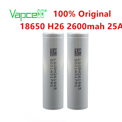 Бесплатная доставка Vapcell 100% оригинал H26 18650 2600mAh 25A батарея beats VTC5A равный VTC6A / 20S литий-ионные аккумуляторы ► Фото 1/1