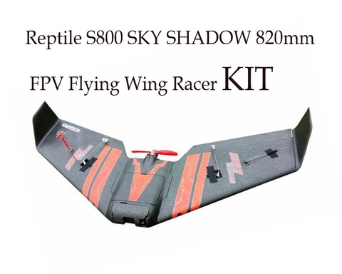 Рептилия S800 SKY SHADOW 820 мм, размах крыльев, FPV EPP летающее крыло, набор гонщиков ► Фото 1/5