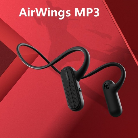 Dacom Airwings MP3 музыкальный плеер Bluetooth 5,0 наушники спортивные водонепроницаемые беспроводные наушники 8 Гб гарнитура памяти для бега в тренажерном зале ► Фото 1/6