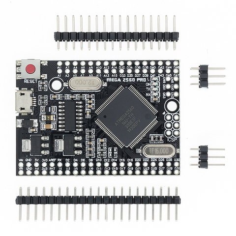 Мега 2560 PRO встраивание CH340G/ATMEGA2560-16AU чип с штыревыми соединителями совместим с Arduino Mega2560 ► Фото 1/6