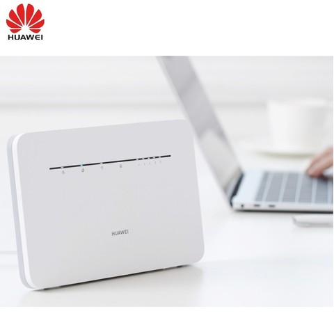 Маршрутизатор Huawei 4G 3 Pro LTE FDD LTE: B1 / B3 / B7 / B8 / B20 / B28 / B32 / B38 Cat7, беспроводной маршрутизатор CPE 300 Мбит/с ► Фото 1/6