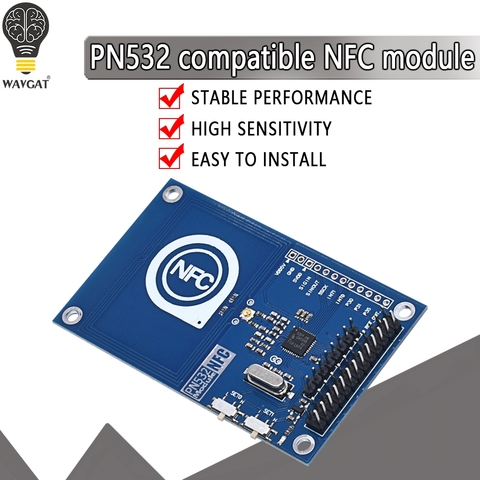 13,56 МГц PN532 точный модуль NFC для arduino, совместимый с raspberry pi /NFC, модуль карты для чтения и записи ► Фото 1/6