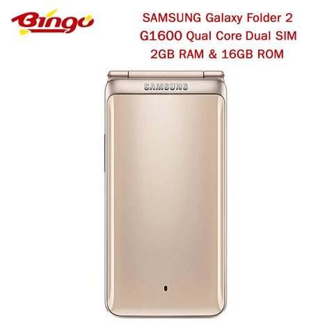 Samsung Galaxy Folder G1600 смартфон, четырёхъядерный, 2 Гб ОЗУ 16 Гб ПЗУ, экран 3,8 дюйма ► Фото 1/3