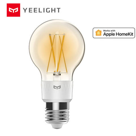 Умная Светодиодная лампа накаливания yeelight, 200 в, 700 лм, 6 Вт, лимонная умная лампа, работает с Apple homekit ► Фото 1/6