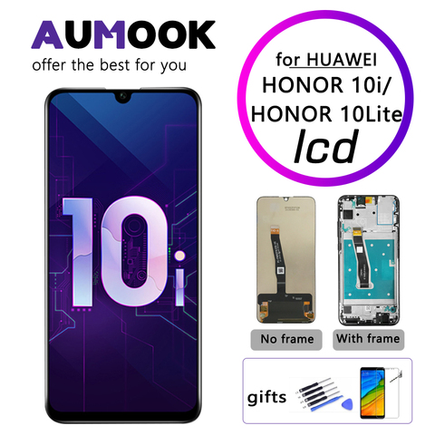 ЖК-экран 6,21 дюйма для HUAWEI Honor 10i, сенсорный экран для Honor 10 lite, сменная рамка ► Фото 1/6