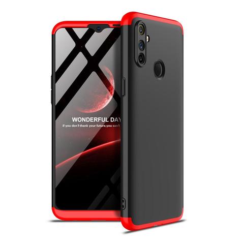 360 полная защита чехол для Realme C15 C11 C3 5 6 7 Pro X2 XT чехол для телефона чехол 3 в 1 Матовый Пластиковый ударопрочный твердый задний Чехол ► Фото 1/6