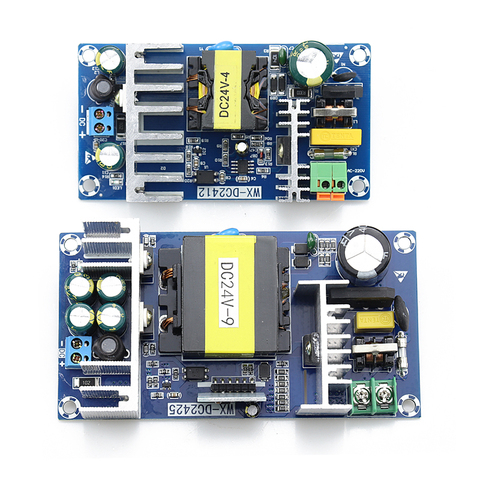 Модуль импульсного электропитания, плата питания с переключателем питания, постоянный ток 24 в 4/9A 100 Вт/220 Вт, защита импульсного электропита... ► Фото 1/6