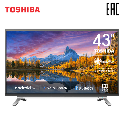 Телевизор 43 дюймов ТВ TOSHIBA 43L5069 FHD SmartTV 4049InchTv ► Фото 1/6