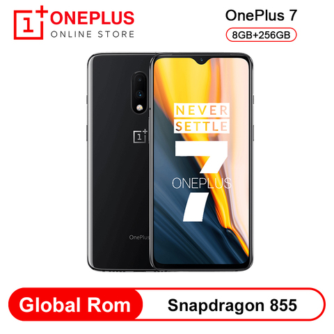 В наличии, глобальная ПЗУ Oneplus 7, 8 ГБ ОЗУ, 256 Гб ПЗУ, Смартфон Snapdragon 855, 6,41 дюймов, AMOLED экран, разблокировка, камера 48 МП, OIS UFS 3,0 промо-код newyear1200 / newyear600 ► Фото 1/6