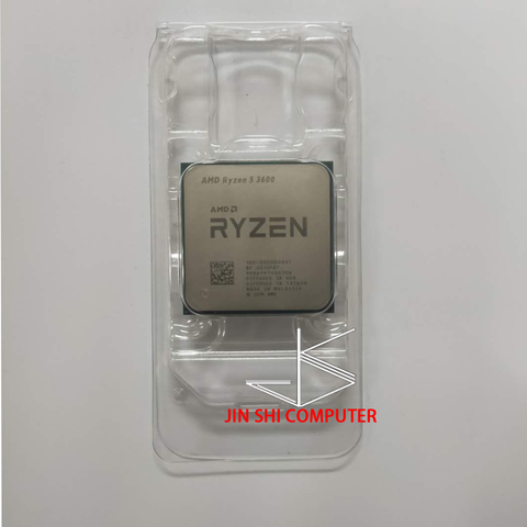 AMD Ryzen 5 3600 3,6 ГГц шестиядерный двенадцать-нить Процессор процессор 7NM 65 Вт L3 = 32 м 100-000000031 гнездо AM4 новый, но без вентилятора ► Фото 1/2