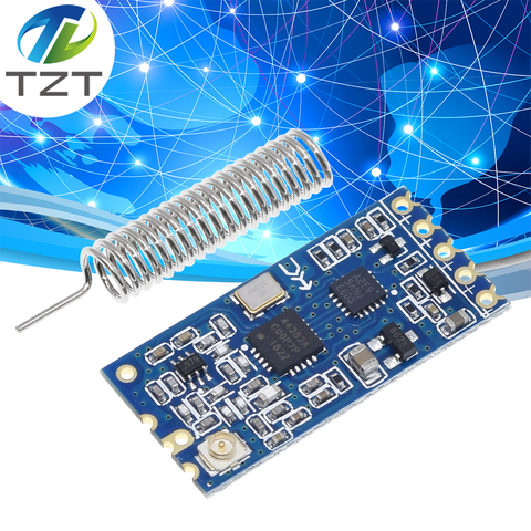 433Mhz SI4463 HC-12 беспроводной модуль последовательного порта 1000M заменить Bluetooth ► Фото 1/6