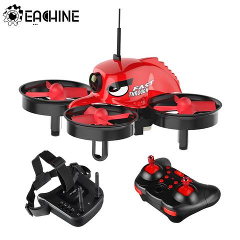 Eachine E013 микро FPV RC Дрон Квадрокоптер с 5,8G 1000TVL 40CH камерой VR006 VR-006 3-дюймовые очки ► Фото 1/1