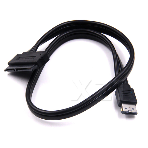 1 шт., лидер продаж, двухмощный комбинированный usb-кабель eSATA 12 В 5 В для 22Pin SATA USB, кабель для жесткого диска, высокое качество ► Фото 1/5