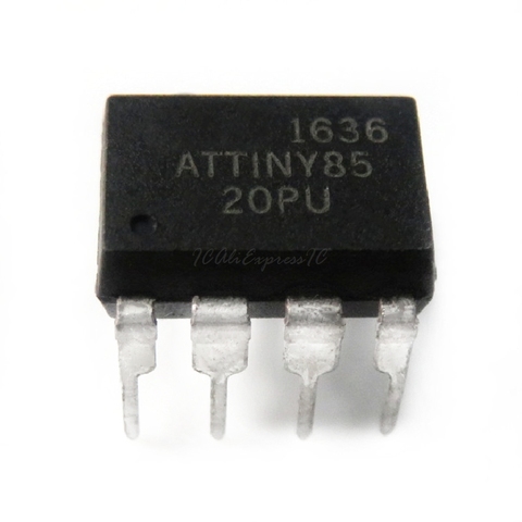 2 шт./лот ATTINY85-20PU DIP-8 ATTINY85 DIP8 85-20PU ATTINY85-20 DIP новый и оригинальный в наличии ► Фото 1/1