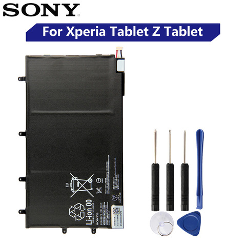 Оригинальный запасной аккумулятор Sony для SONY Xperia Tablet Z Tablet 1ICP3/65/100-3 LIS3096ERPC SGP321, оригинальный аккумулятор 6000 мАч ► Фото 1/6