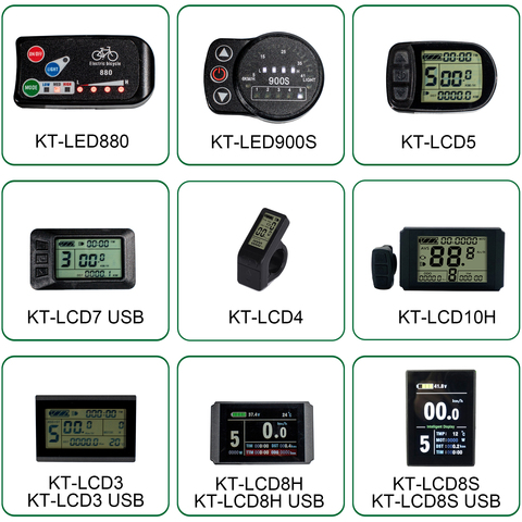 Дисплей для электровелосипеда BOLLFIT KT 36 В 48 В LCD3 LCD4 LCD5 lcd7 lcd8 lcd8h led880 ► Фото 1/6