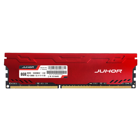 Оперативная память JUHOR DDR3 8 Гб 1333 МГц 1600 МГц 1866 МГц память для настольного компьютера Новый Dimm Ram s ► Фото 1/6