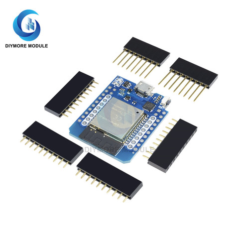 Макетная плата MINI ESP32 с Wi-Fi и Bluetooth CP2104 с USB-интерфейсом и адаптером для Arduino WeMos D1 Mini ► Фото 1/6